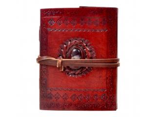 Leather journal New embossed antique single stone notebook & diary